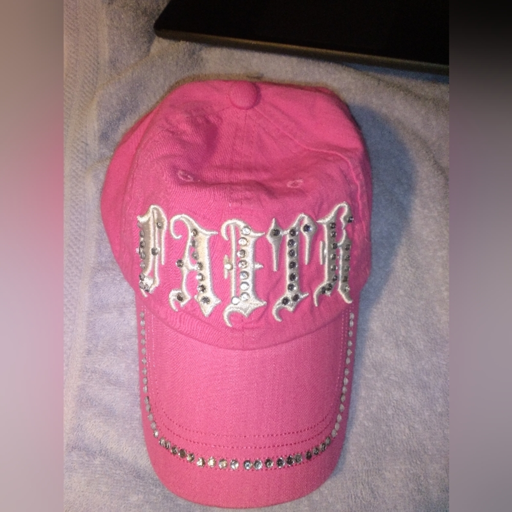 Lucky 777 Pink Cap/Hat Excellent Condition